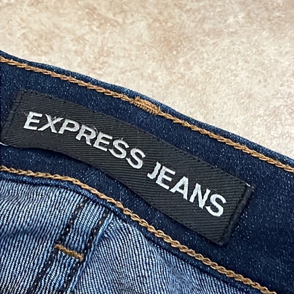 Express Dark Jeggings Sz 2 - Picture 6 of 10